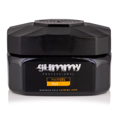 Gummy Professional Hair Gel Plus, B5 Vitamin (Panthenol), Paraben and Alcohol Free, Edge Control, Extreme Look, 220 ML