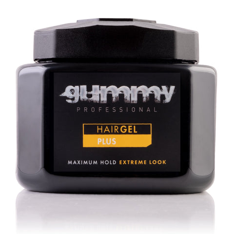 Gummy Professional Hair Gel Plus, B5 Vitamin (Panthenol), Paraben and Alcohol Free, Edge Control, Extreme Look, 700 ML