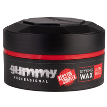 Gummy Professional Ultra Hold Hair Styling Wax, B5 Vitamin (Panthenol), Paraben and Alcohol Free, Keratin complex, Edge Control, Extreme Look, 150 ML